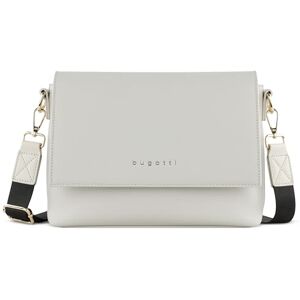 bugatti Ella – Sac à bandoulière pour femmes en similicuir – Sac à main élégant de style Safffiano – Beige - Publicité bugatti Ella – Sac à bandoulière pour femmes en similicuir – Sac à main élégant de style Safffiano – Beige - Publicité