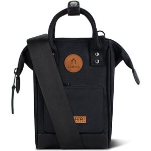 Cabaïa CABAIA Nano Bag Berlin – Sac Bandoulière 1,8 L pour Femme et Homme – Tissu Recyclé, Déperlant et Vegan – Design Compact et Pratique – Noir - Publicité Cabaïa CABAIA Nano Bag Berlin – Sac Bandoulière 1,8 L pour Femme et Homme – Tissu Recyclé, Déperlant et Vegan – Design Compact et Pratique – Noir - Publicité