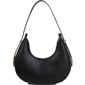 NRVTRE Sacs en forme de demi-lune Sacs à main en cuir Sacs à bandoulière pour filles et femmes Sac fourre-tout Sac de transport Sac tendance Sac à la mode Sac aisselles pour filles, Noir - Publicité NRVTRE Sacs en forme de demi-lune Sacs à main en cuir Sacs à bandoulière pour filles et femmes Sac fourre-tout Sac de transport Sac tendance Sac à la mode Sac aisselles pour filles, Noir - Publicité