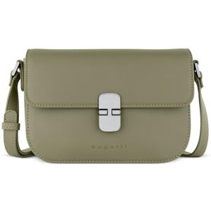 bugatti Nela Sac à bandoulière pour femme, petit sac box en similicuir, pistache - Publicité bugatti Nela Sac à bandoulière pour femme, petit sac box en similicuir, pistache - Publicité
