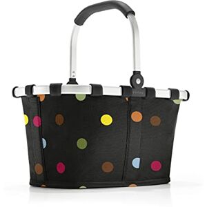 reisenthel carrybag XS dots- Panier à provisions stable avec beaucoup d'espace de rangement et poche intérieure pratique Design élégant et hydrofuge - Publicité