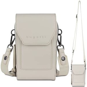 bugatti Almata portefeuille bandoulière avec compartiment smartphone, sac crossover pour femme, beige - Publicité bugatti Almata portefeuille bandoulière avec compartiment smartphone, sac crossover pour femme, beige - Publicité