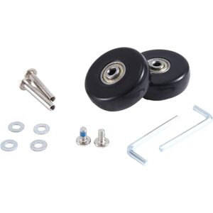 Giwnhvx Lot de 2 roulettes pivotantes de rechange pour valises 45 x 18 mm - Publicité Giwnhvx Lot de 2 roulettes pivotantes de rechange pour valises 45 x 18 mm - Publicité