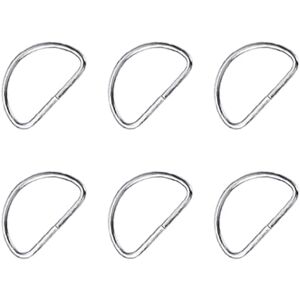 Healifty Anneaux En D Métalliques 3.60X2.20Cm Pour Sangles De Sac Polyvalents Accessoires De Bricolage Pour Ceintures Harnais Et Sacs À Dos 100 Pièces - Publicité Healifty Anneaux En D Métalliques 3.60X2.20Cm Pour Sangles De Sac Polyvalents Accessoires De Bricolage Pour Ceintures Harnais Et Sacs À Dos 100 Pièces - Publicité