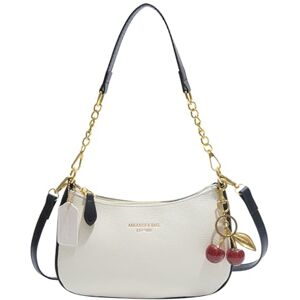 Generic Petit sac à bandoulière en forme de croissant en polyuréthane chic avec pendentif cerise pour femme pour un usage quotidien, blanc, 480.00x260.00x220.00mm/18.9x10.24x8.66inch, Décontracté - Publicité Generic Petit sac à bandoulière en forme de croissant en polyuréthane chic avec pendentif cerise pour femme pour un usage quotidien, blanc, 480.00x260.00x220.00mm/18.9x10.24x8.66inch, Décontracté - Publicité