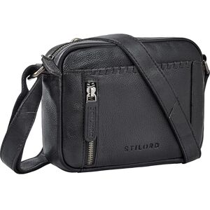 STILORD Petit Sac Bandouliere Femme Cuir Véritable Bohème Sacoche Stylé Crossbody Bag pour Femmes Sac Besace Pochette Vintage avec Fermeture Éclair Couleur:Noir - Publicité STILORD Petit Sac Bandouliere Femme Cuir Véritable Bohème Sacoche Stylé Crossbody Bag pour Femmes Sac Besace Pochette Vintage avec Fermeture Éclair Couleur:Noir - Publicité