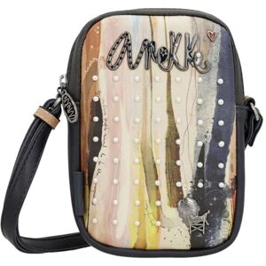 Anekke Mini sac bandoulière Studio Pochette téléphone femme originale synthétique 11 x 17 x 3 cm Coloris bleu marine - Publicité Anekke Mini sac bandoulière Studio Pochette téléphone femme originale synthétique 11 x 17 x 3 cm Coloris bleu marine - Publicité