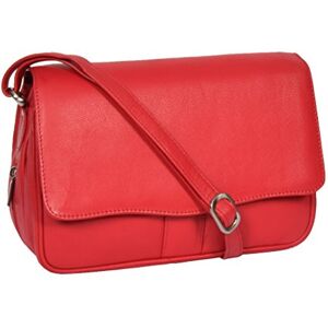A1 FASHION GOODS Ada Sac à bandoulière classique, Sacoche, Sac à main en cuir pour femme Rouge, Medium - Publicité A1 FASHION GOODS Ada Sac à bandoulière classique, Sacoche, Sac à main en cuir pour femme Rouge, Medium - Publicité