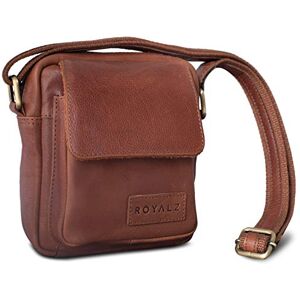 ROYALZ 'Austin' Sac d'épaule Petit pour Hommes en Cuir Véritable Petite Sacoche Homme Bandouliere Cuir Vintage Messager Besace, Couleur:Texas Marron - Publicité ROYALZ 'Austin' Sac d'épaule Petit pour Hommes en Cuir Véritable Petite Sacoche Homme Bandouliere Cuir Vintage Messager Besace, Couleur:Texas Marron - Publicité