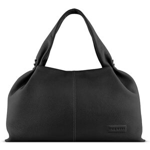 bugatti Elsa Sac à bandoulière en cuir de vachette, sac à main pour femme avec anse et bandoulière, noir - Publicité bugatti Elsa Sac à bandoulière en cuir de vachette, sac à main pour femme avec anse et bandoulière, noir - Publicité