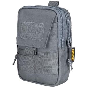 EXCELLENT ELITE SPANKER Pochette Tactique Molle Pochette EDC Organisateur d'outils Sac de Taille Utilitaire(Gris) - Publicité EXCELLENT ELITE SPANKER Pochette Tactique Molle Pochette EDC Organisateur d'outils Sac de Taille Utilitaire(Gris) - Publicité