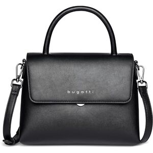 bugatti Almata sac 2-en-1 avec étui cosmétique supplémentaire, sac pour femme en cuir synthétique, noir - Publicité bugatti Almata sac 2-en-1 avec étui cosmétique supplémentaire, sac pour femme en cuir synthétique, noir - Publicité