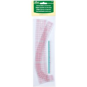 Clover 7704 Flexible Curved Ruler Plastic Multi-Coloured One Size - Publicité Clover 7704 Flexible Curved Ruler Plastic Multi-Coloured One Size - Publicité