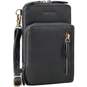 STILORD Pochette Telephone Portable Cuir Sac a Main Femme et Homme Sac pour Telephone Portable Sac Bandoulière Sacoche Femme Bandoulière Mini Sac Couleur:Noir - Publicité STILORD Pochette Telephone Portable Cuir Sac a Main Femme et Homme Sac pour Telephone Portable Sac Bandoulière Sacoche Femme Bandoulière Mini Sac Couleur:Noir - Publicité