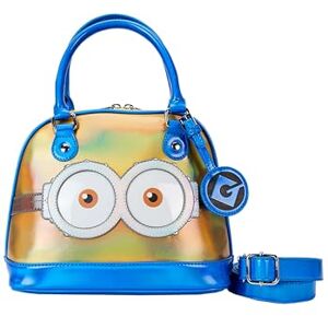 Loungefly Sac à bandoulière Minions Moi, moche et méchant Bleu et jaune irisé Accessoires de cosplay Minions, multicolore, Standard - Publicité Loungefly Sac à bandoulière Minions Moi, moche et méchant Bleu et jaune irisé Accessoires de cosplay Minions, multicolore, Standard - Publicité