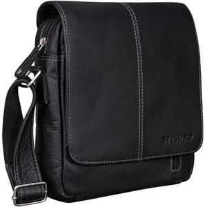 STILORD Sacoche Homme Cuir Petit Sac Bandoulière Homme Cuir Véritable Besace Pochette Sacs à Main Vintage Sacs d'épaule pour Business Voyage, Tablette 9,7 Pouces Couleur:Noir - Publicité STILORD Sacoche Homme Cuir Petit Sac Bandoulière Homme Cuir Véritable Besace Pochette Sacs à Main Vintage Sacs d'épaule pour Business Voyage, Tablette 9,7 Pouces Couleur:Noir - Publicité