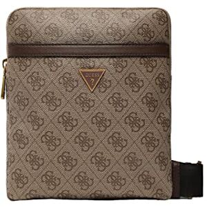 Guess Vezzola Smart Crossbody Flat Bag Beige/Brown - Publicité Guess Vezzola Smart Crossbody Flat Bag Beige/Brown - Publicité