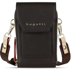 bugatti Ella portefeuille bandoulière pour femme avec compartiment smartphone, portefeuille en cuir synthétique, marron - Publicité bugatti Ella portefeuille bandoulière pour femme avec compartiment smartphone, portefeuille en cuir synthétique, marron - Publicité