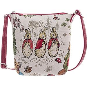 Signare Petit sac à bandoulière tapisserie pour femme (Flopsy Mopsy) - Publicité Signare Petit sac à bandoulière tapisserie pour femme (Flopsy Mopsy) - Publicité