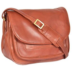 A1 FASHION GOODS Femmes Doux MARRON Cuir Multi-Poches Zip Sac à Bandoulière Grand Rabat Style Classique Sur Sac Croisé A95 - Publicité A1 FASHION GOODS Femmes Doux MARRON Cuir Multi-Poches Zip Sac à Bandoulière Grand Rabat Style Classique Sur Sac Croisé A95 - Publicité