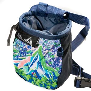Sac à craie d'escalade Madu Climb (violet art) - Publicité Sac à craie d'escalade Madu Climb (violet art) - Publicité