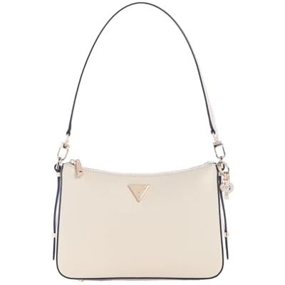 Guess sac à épaule Daryna II Top Zip Shoulder Bag Bone écru - Publicité Guess sac à épaule Daryna II Top Zip Shoulder Bag Bone écru - Publicité