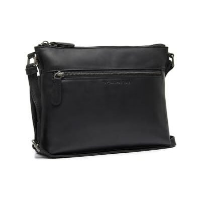 The Chesterfield Brand Sac Bandoulière en Cuir Noir Durban - Publicité The Chesterfield Brand Sac Bandoulière en Cuir Noir Durban - Publicité