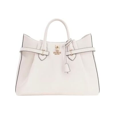 Guess sac à main sac à épaule Yesba Girlfriend Satchel Bag Cream White écru - Publicité Guess sac à main sac à épaule Yesba Girlfriend Satchel Bag Cream White écru - Publicité