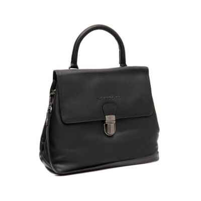 The Chesterfield Brand Sac à Main en Cuir Noir Angera - Publicité The Chesterfield Brand Sac à Main en Cuir Noir Angera - Publicité