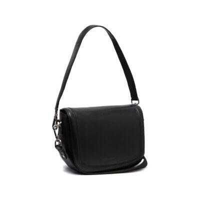 The Chesterfield Brand Sac Porté Épaule en Cuir Noir Lizzola - Publicité The Chesterfield Brand Sac Porté Épaule en Cuir Noir Lizzola - Publicité