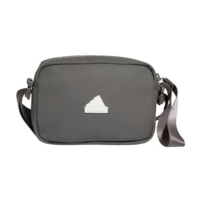 Adidas Femme Essentials Polyurethane Bag, Charcoal/White, One size - Publicité Adidas Femme Essentials Polyurethane Bag, Charcoal/White, One size - Publicité