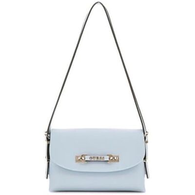 Guess Lefia Flap Shoulder Bag Misty Blue - Publicité Guess Lefia Flap Shoulder Bag Misty Blue - Publicité