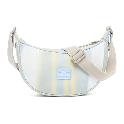 Johnny Urban Sac Bandoulière Femme & Homme Beige Ally Small Half Moon Bag Petit Sac Banane avec Sangle Réglable Sacoche Demi Lune Imperméable - Publicité Johnny Urban Sac Bandoulière Femme & Homme Beige Ally Small Half Moon Bag Petit Sac Banane avec Sangle Réglable Sacoche Demi Lune Imperméable - Publicité