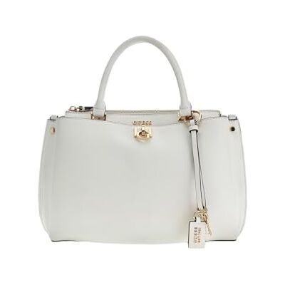 Guess sac à main sac à épaule bandoulière Bianca Girlfriend Satchel White blanc - Publicité Guess sac à main sac à épaule bandoulière Bianca Girlfriend Satchel White blanc - Publicité