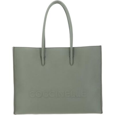 Coccinelle Cuir sac à main Myrtha Maxi Log Handbag Grained Leather Greenery/Rosette vert clair - Publicité Coccinelle Cuir sac à main Myrtha Maxi Log Handbag Grained Leather Greenery/Rosette vert clair - Publicité