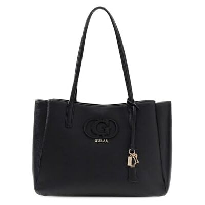 Guess sac à épaule sac d'ordinateur portable pour ordinateur portable Isola Multi Compartment Tote Black noir - Publicité Guess sac à épaule sac d'ordinateur portable pour ordinateur portable Isola Multi Compartment Tote Black noir - Publicité
