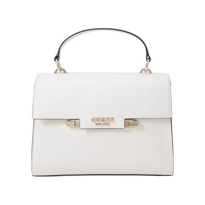 Guess Sac à Main Top Poignée Flap Eco Aldith Blanc, Blanc, Taille unique - Publicité Guess Sac à Main Top Poignée Flap Eco Aldith Blanc, Blanc, Taille unique - Publicité