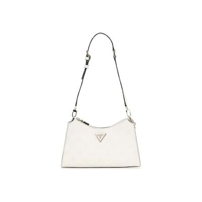 Guess Cresidia Top Zip Shoulder Bag Cream White - Publicité Guess Cresidia Top Zip Shoulder Bag Cream White - Publicité
