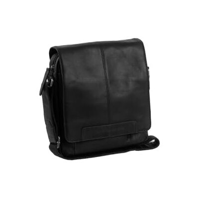 The Chesterfield Brand Sac Bandoulière en Cuir Noir Remy - Publicité The Chesterfield Brand Sac Bandoulière en Cuir Noir Remy - Publicité