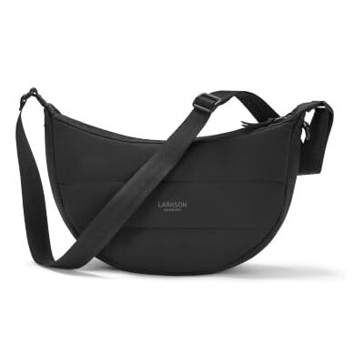 LARKSON Sac à Bandoulière Femmes & Hommes Emma Small Crossbody Bag Rembourré en Forme de Demi-lune, Sac à Épaule Semi-circulaire, Puffy Half Moon Bag, Hydrofuge - Publicité LARKSON Sac à Bandoulière Femmes & Hommes Emma Small Crossbody Bag Rembourré en Forme de Demi-lune, Sac à Épaule Semi-circulaire, Puffy Half Moon Bag, Hydrofuge - Publicité