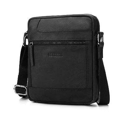 LEABAGS Pochette Homme BandoulièRe Cuir Veritable Petit,Vintage Shoulder Bag Sac BandoulièRe Homme Cuir,Multifonctionnel Sacs à Main Voyage,Sacoche Porté Epaule Travers - Publicité LEABAGS Pochette Homme BandoulièRe Cuir Veritable Petit,Vintage Shoulder Bag Sac BandoulièRe Homme Cuir,Multifonctionnel Sacs à Main Voyage,Sacoche Porté Epaule Travers - Publicité