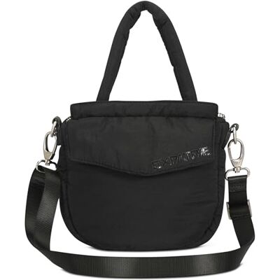 Expatrié Petit Sac à Bandoulière pour Femmes Poppy Small Petit Sac à main en Nylon avec Fermeture Éclair Sac Doudoune pour les Loisirs, la Ville et la Soirée Puffer Crossbody Bag - Publicité Expatrié Petit Sac à Bandoulière pour Femmes Poppy Small Petit Sac à main en Nylon avec Fermeture Éclair Sac Doudoune pour les Loisirs, la Ville et la Soirée Puffer Crossbody Bag - Publicité
