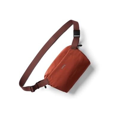 Bellroy Lite Sling Mini - Sac en bandoulière, Argile, Compact, Nylon recyclé - Publicité Bellroy Lite Sling Mini - Sac en bandoulière, Argile, Compact, Nylon recyclé - Publicité