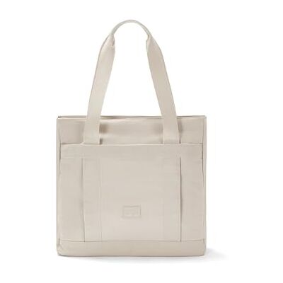 Johnny Urban Sac Cabas Femmes Beige Kim Sac Fourre-Tout avec Compartiment pour Ordinateur Portable 16 pouces pour Travail, Université, École, Plage Shopping Tote Bag Résistant à l'Eau - Publicité Johnny Urban Sac Cabas Femmes Beige Kim Sac Fourre-Tout avec Compartiment pour Ordinateur Portable 16 pouces pour Travail, Université, École, Plage Shopping Tote Bag Résistant à l'Eau - Publicité