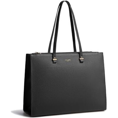 David Jones Sac à Main Cabas Fourre-Tout Femme Grande Taille XL Sac Porté Epaule Cours Lycée Travail Business Format A4 Sac Simili Cuir Shopper Anse Longue Sacoche Ordinateur Noir 2 - Publicité David Jones Sac à Main Cabas Fourre-Tout Femme Grande Taille XL Sac Porté Epaule Cours Lycée Travail Business Format A4 Sac Simili Cuir Shopper Anse Longue Sacoche Ordinateur Noir 2 - Publicité