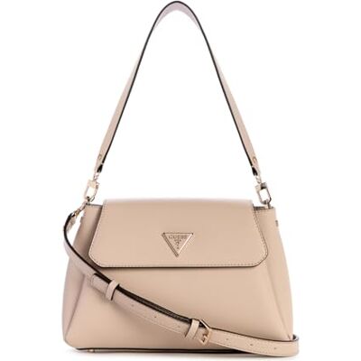 Guess Sora Girlfriend Flap Shoulder Bag Stone - Publicité Guess Sora Girlfriend Flap Shoulder Bag Stone - Publicité