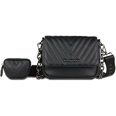 bugatti Sira petit sac à bandoulière pour femmes mini sac à bandoulière, noir - Publicité bugatti Sira petit sac à bandoulière pour femmes mini sac à bandoulière, noir - Publicité