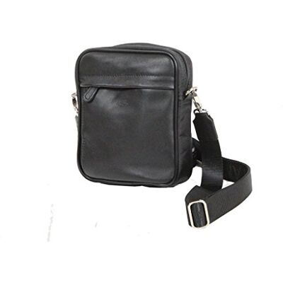 Pochette Katana Nylon Garni Cuir De Vachette K78215 - Publicité Pochette Katana Nylon Garni Cuir De Vachette K78215 - Publicité