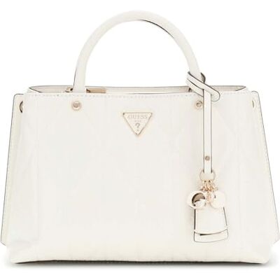Guess Aldina Girlfriend Satchel Cream White - Publicité Guess Aldina Girlfriend Satchel Cream White - Publicité