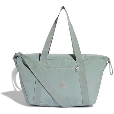 Damen ADIDAS Sport Bag, Wonder Sage/Silver met., One Size - Publicité Damen ADIDAS Sport Bag, Wonder Sage/Silver met., One Size - Publicité